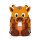 Affenzahn Kindergartenrucksack Große Freunde Giraffe orange braun