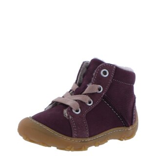 Ricosta Halbschuhe Barfußschuhe Elia pflaume lila warm gefüttert Weite weit