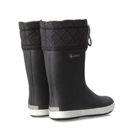 Aigle Gummistiefel Giboulee 2 noir blanc schwarz