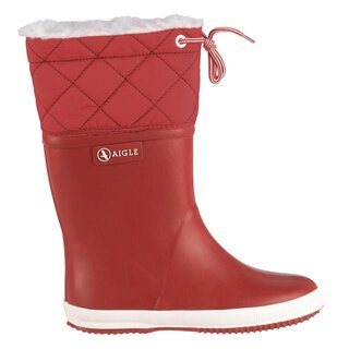 Aigle Gummistiefel Giboulee 2 rouge blanc rot