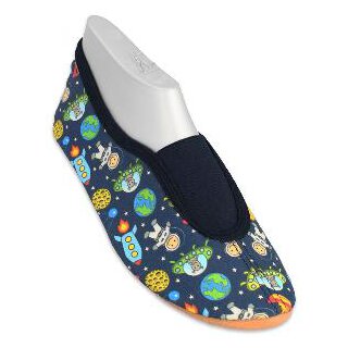 Beck Gymnastikschuhe Turnschläppchen Space blau