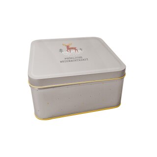 Grafik Werkstatt Keksdose Fröhliche Weihnachtszeit 16 x 16 cm