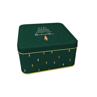 Grafik Werkstatt Keksdose Zeit für Weihnachtszeit 16 x 16 cm