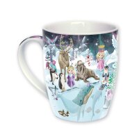 Lutz Mauder Adventskalender Tasse Weihnachten auf dem Eis