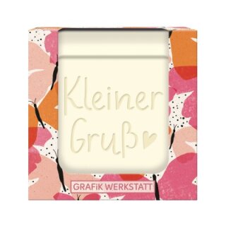 Grafik Werkstatt Wohlfühl-Seife kleiner Gruß  mit dezentem Baumwollduft 55g (9,07 Eur / 100g)
