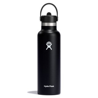 Hydro Flask Trinkflasche Standard Mouth black schwarz 21 oz (621 ml)