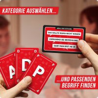 Denkriesen Stadt Land Vollpfosten Rotlicht Edition Kartenspiel