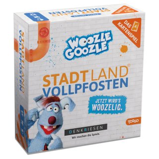 Denkriesen Stadt Land Vollpfosten Woozle Goozle Kartenspiel