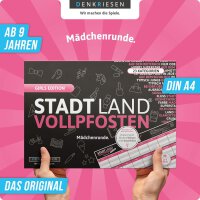 Denkriesen Stadt Land Vollpfosten Girls Edition