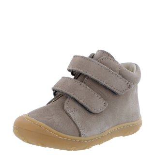 Ricosta Halbschuhe Chrisy kies grau mit Klettverschluss Weite M