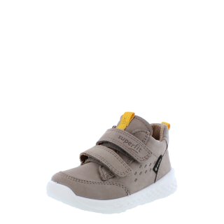 Superfit Halbschuhe Breeze Gortetex beige gelb Klettverschluss Weite M mittel