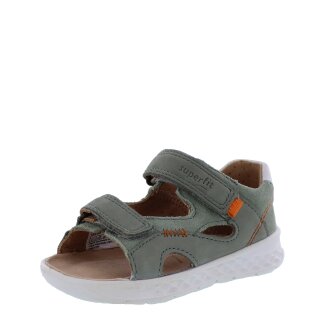Superfit Sandalen Lagoon hellgrün orange Klettverschluss Weite M mittel