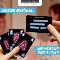 Denkriesen Stadt Land Vollpfosten Party Edition Kartenspiel