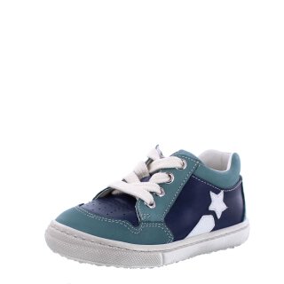 Däumling Halbschuhe Bradey blau türkis Weite S schmal