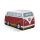 Brisa VW T1 Bulli Bus Kinder Pop Up Spielzelt rot