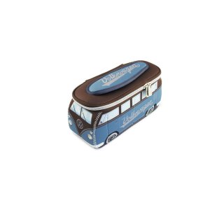 Brisa VW T1 Bulli Bus 3D Neopren Mäppchen klein braun blau