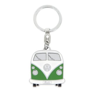 Brisa VW T1 Bulli Bus Schlüsselanhänger in Geschenkdose grün weiss