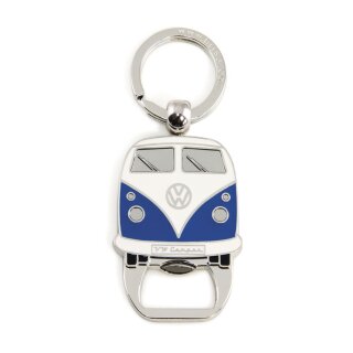 Brisa VW T2 Bulli Bus Schlüsselanhänger Flaschenöffner blau