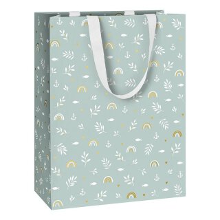 Stewo Geschenktüte Seasta hellblau 23 x 13 x 30 cm