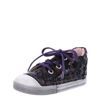 Däumling Halbschuhe Emsi Flower aubergine Weite M mittel