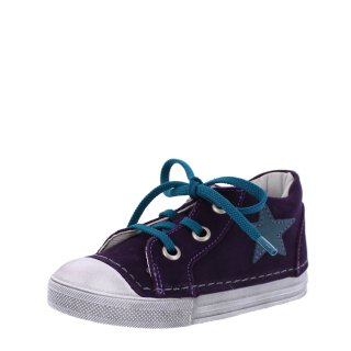 Däumling Halbschuhe Esther country aubergine lila M mittel