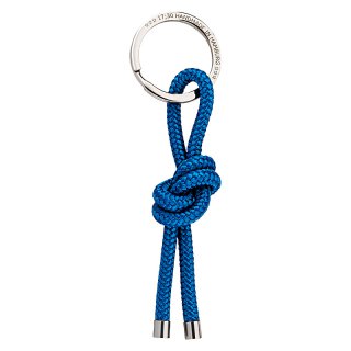 17;30 Schlüsselanhänger Knoten royal blau