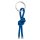 17;30 Schlüsselanhänger Knoten royal blau