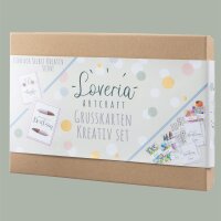 Loveria Artcraft Grusskarten Kreativ-Set