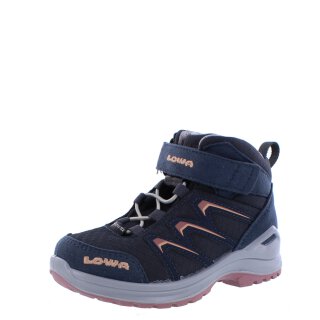 Lowa Halbschuhe Maddox GTX® Mid Junior stahlblau rose