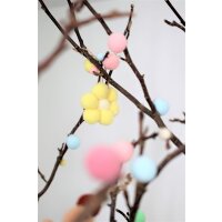 Lulubug Handmade 500 Pompons im Beutel pastell farbig