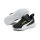 Puma Turnschuhe Flyer Runner V PS future dark coal black lime grau Klettverschluss
