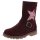 Micio Winterstiefel bordeaux rot warm gefüttert Schurwolle