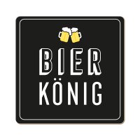 Grafik Werkstatt Korkuntersetzer 9,5 x 9,5 cm Bier...