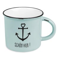 Grafik Werkstatt Vintage Becher Maritim Schön hier!