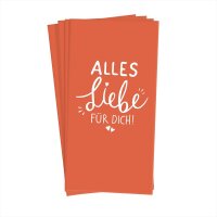 Grafik Werkstatt Papiertaschentücher Alles Liebe...