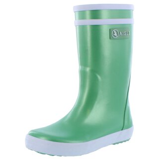 Aigle Gummistiefel Lolly-Pop 2 Irrise scarabee grün glänzend