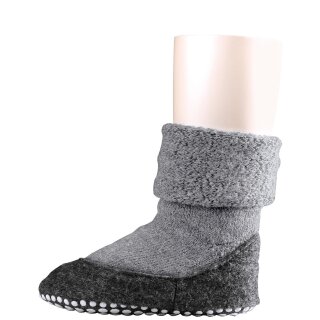 Falke Hausschuhe Cosyshoes grau hellgrau Merinowolle Filz