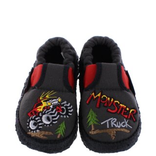 Giesswein Hausschuhe Ahlen anthrazit grau Monster Truck