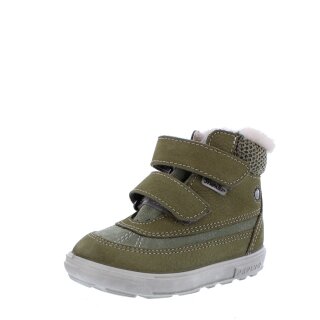 Ricosta Winterstiefel Pedro eukalyptus grün SympaTex warm gefüttert Weite W weit Lammfell