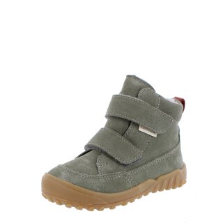 Ricosta Halbschuhe Barfußschuhe Domi eukalyptus grün CareTex Weite W weit warm gefüttert