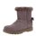 Cole Bounce Winterstiefel Stiefel grau rose warm gefüttert Lammfell