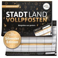 Denkriesen Stadt Land Vollpfosten Sylvester Edition...