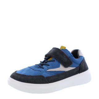 Superfit Halbschuhe Cosmo blau grau Klettverschluss Weite W weit