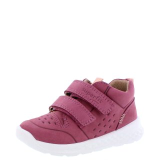 Superfit Halbschuhe Breeze pink orange Klettverschluss Weite M mittel