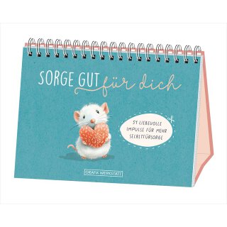 Grafik Werkstatt Spiralbuch Sorge gut für Dich