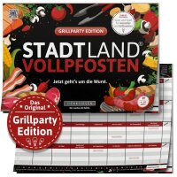 Denkriesen Stadt Land Vollpfosten Grillparty Edition