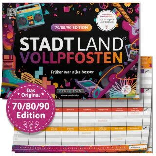 Denkriesen Stadt Land Vollpfosten 70/80/90 Edition