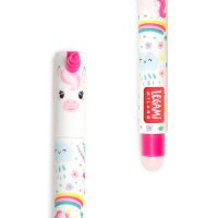 Legami Löschbarer Gel Stift Erasable Pen Einhorn Unicorn Farbe pink