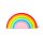 Legami Rainbow Thoughts Notizblock mit Klebezettel