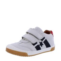 Bisgaard Halbschuhe Johan white weiss Klettverschluss